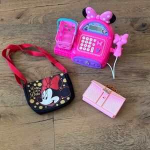 Disney Minnie Mouse Pink Cash Register Set